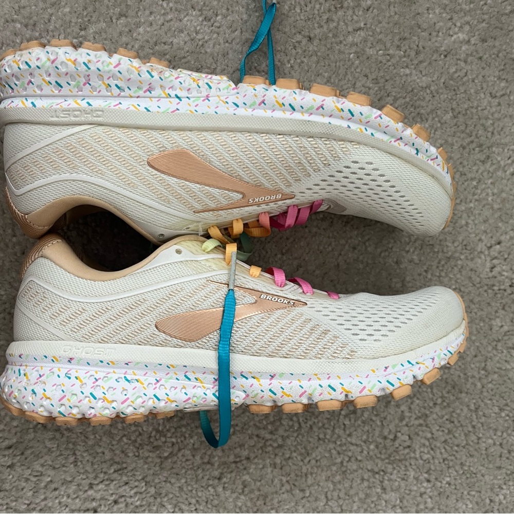 Brooks Ghost 11 Shoes, Sprinkles Ice Cream limited edition size 8